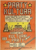 Párty kultůra - plakát