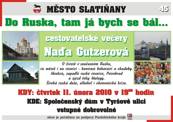 Cestopisná beseda Rusko