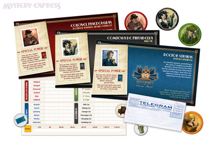 Desková hra Mystery Express