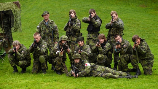 České legie města Chrudim - společné foto, Foto: Karel Dvořák