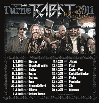 KABÁT: Banditi di Praga Tour 2011