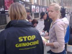 Výstava Stop genocidě v Chrudimi