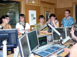 Naše redakce v pořadu Domino na ČR Pardubice