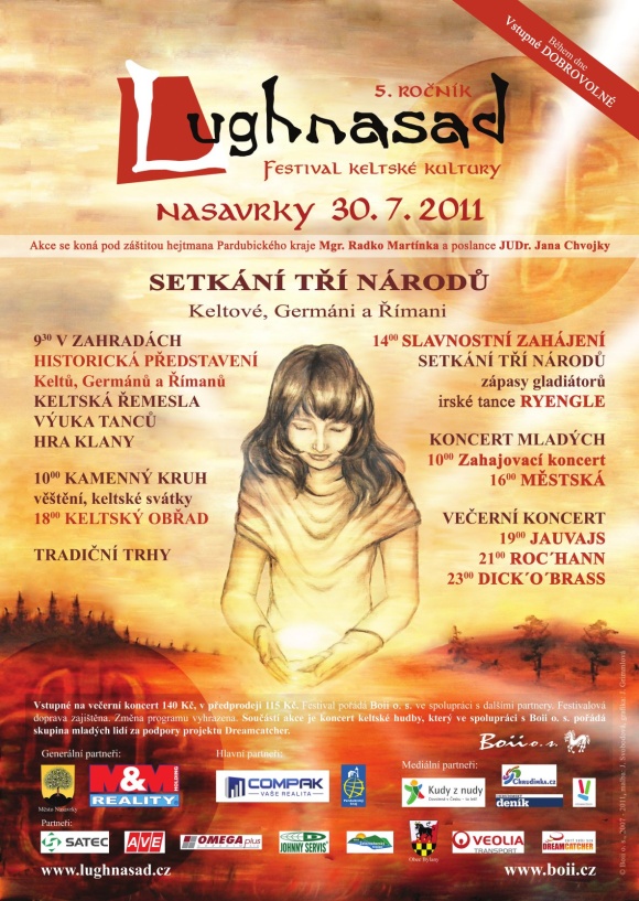 Keltský festival Lughnasad v Nasavrkách již klepe na dveře