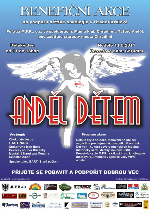 Benefičn&iacute; akce - Anděl dětem