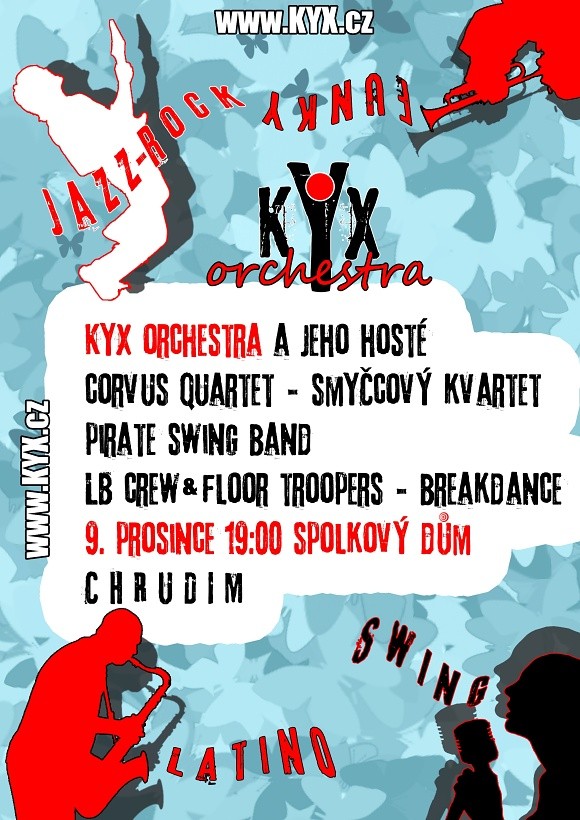 KYX Orchestra pozval Piráty a Corvus quartet