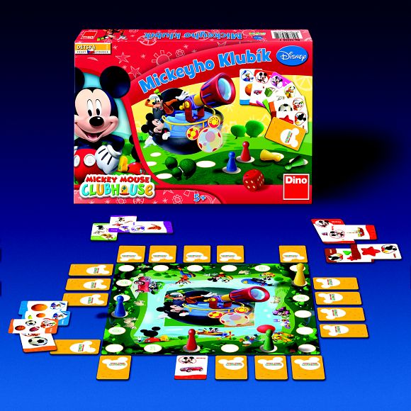 Mickeyho klub&iacute;k - novinka od Dino Toys