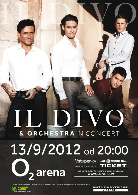 Il Divo plak&aacute;t akce