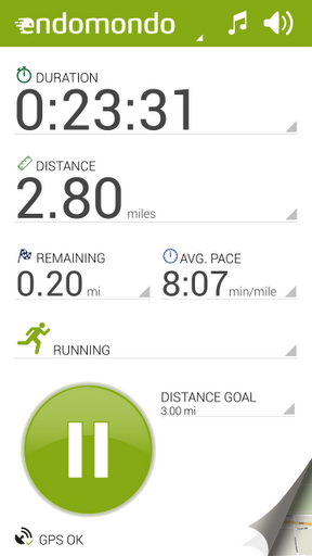 Endomondo sports tracker