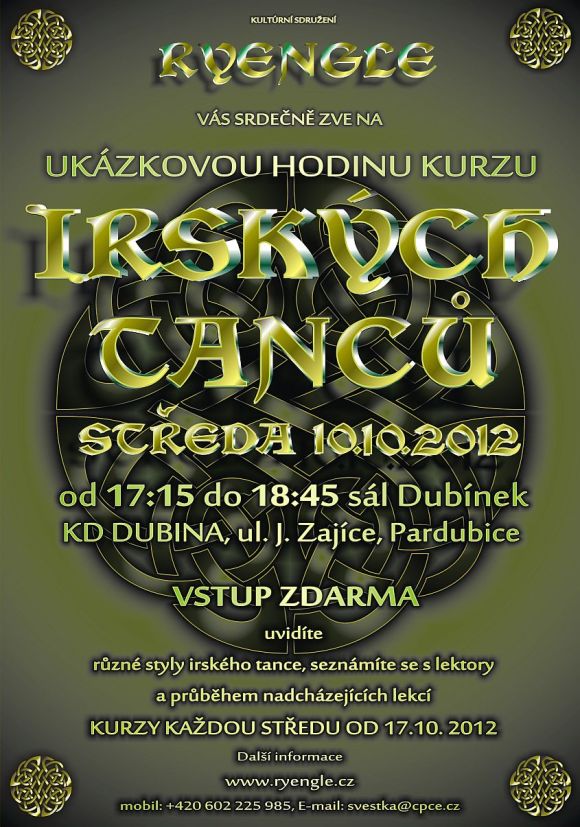 Ukázková hodina irských tanců