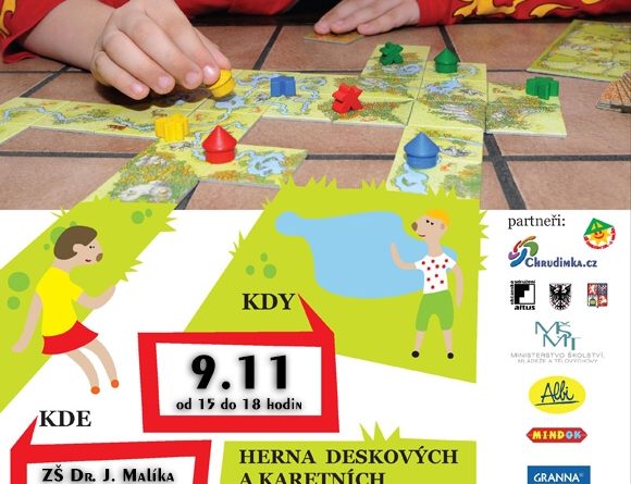 Herna deskov&yacute;ch a karetn&iacute;ch her - Hrajeme si s Chrudimkou