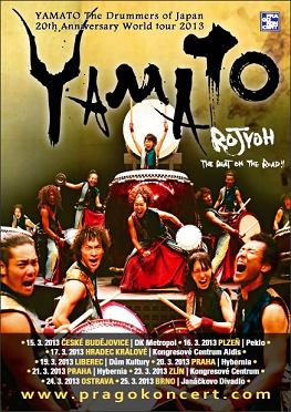 Megaturné japonských bubeníků YAMATO