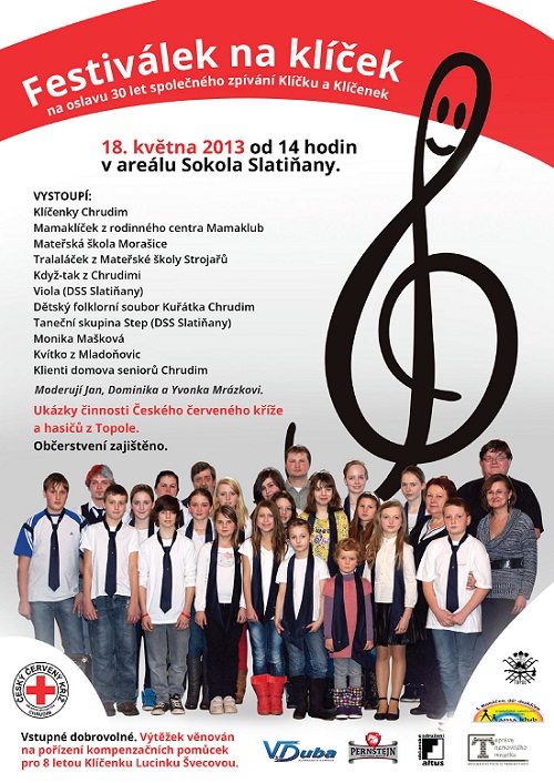 Pozvánka na Festiválek na klíček