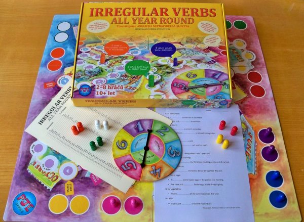 Angličtina hrou - Irregular verbs - All year round