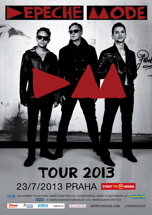 Depeche Mode zahrají v Praze v červenci a znovu v únoru