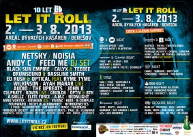Let It Roll představuje nový areál festivalu