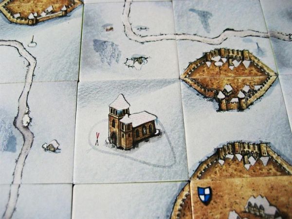 Carcassonne: Zimní krajina