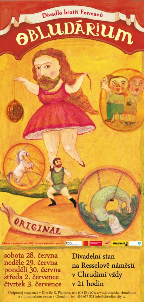 Obludárium - Divadlo bratří Formanů Obludárium - Divadlo bratří Formanů