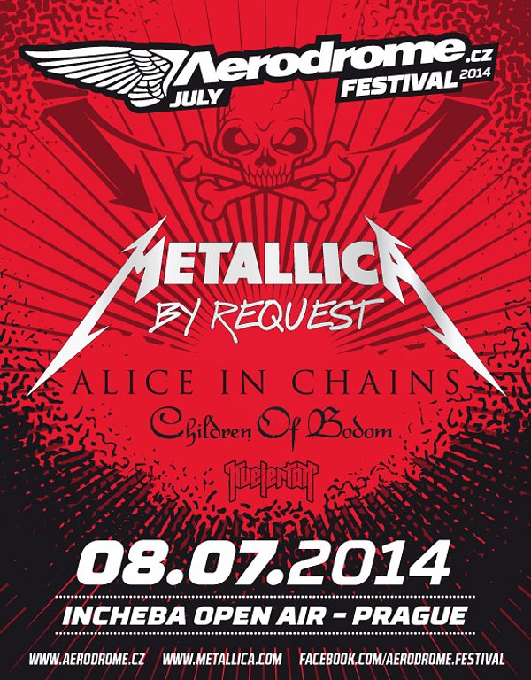 Metallica odehraje v Praze dvouhodinovou show