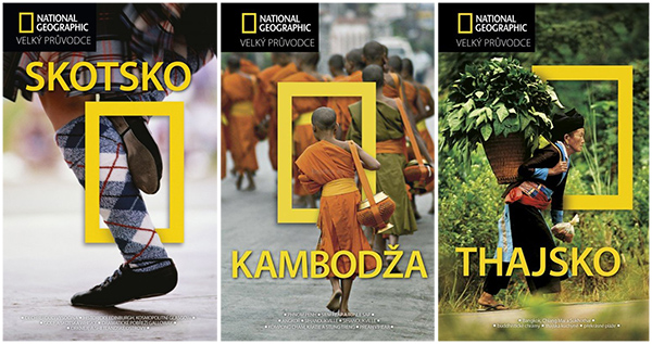 Prázdninová soutěž o tři velké průvodce National Geographic
