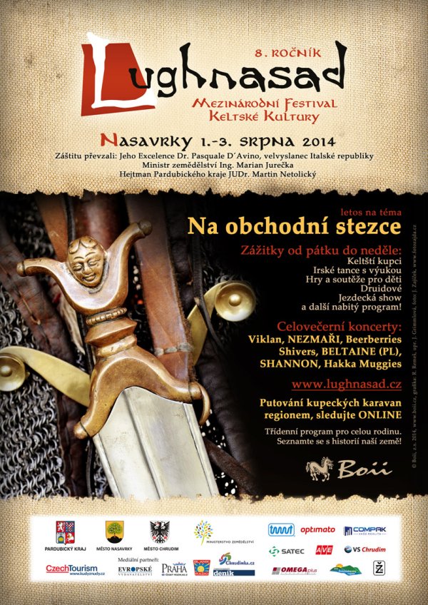 Mezinárodní festival keltské kultury Lughnasad se blíží!