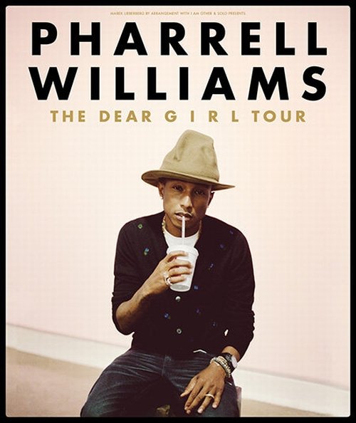 Do Prahy zavítá několikanásobný držitel ceny Grammy Pharrell Williams