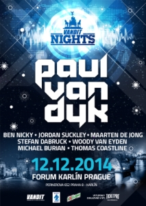 Paul van Dyk a jeho VANDIT Night přijíždí do Prahy