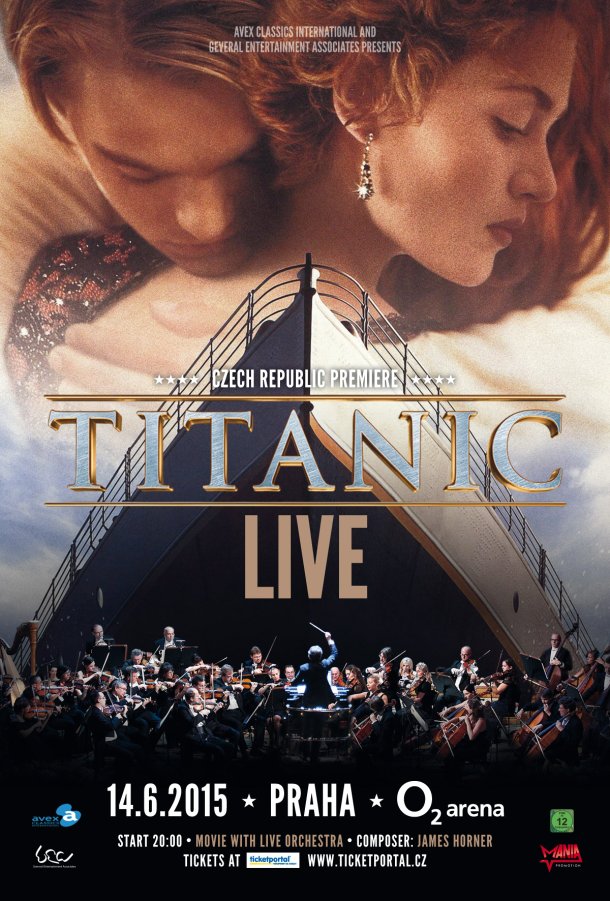 Velkolepá audiovizuální show TITANIC LIVE