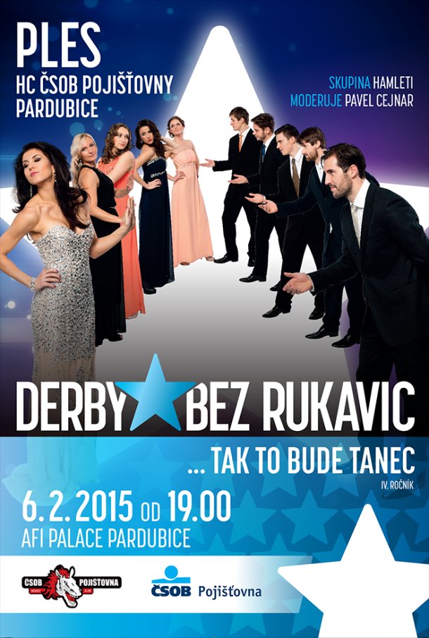 Ples HC ČSOB Pardubice je již za dveřmi