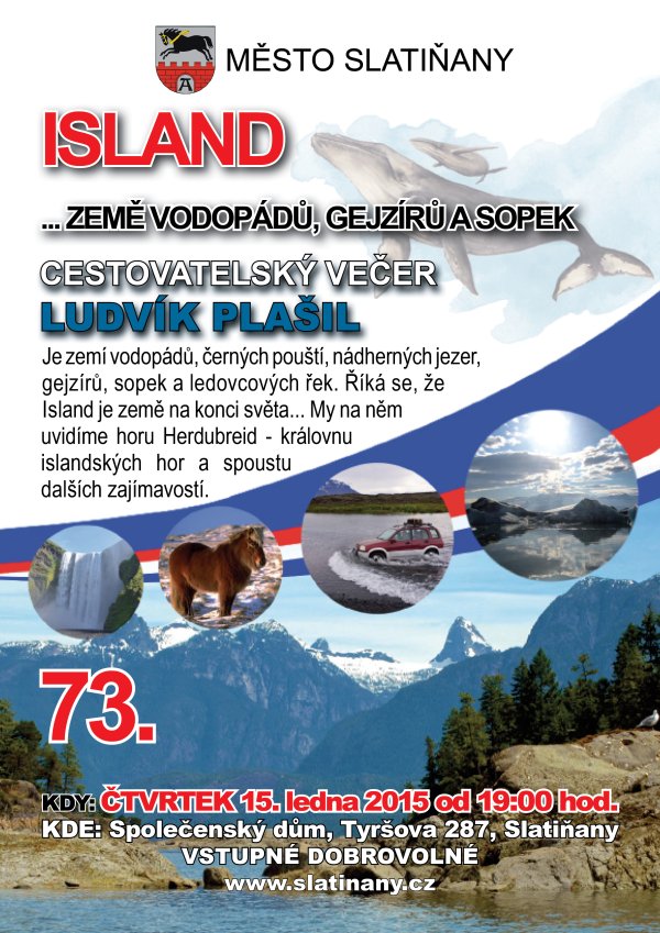 Cestovatelsk&yacute; večer o Islandu
