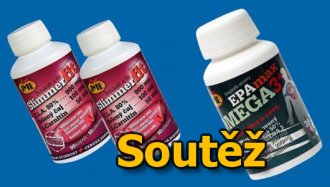 SOUTĚŽ o dva doplňky stravy - SlimmerFit a EPAmax Omega 3+