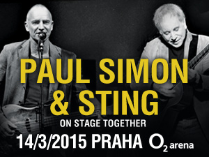 Paul Simon & Sting on stage together