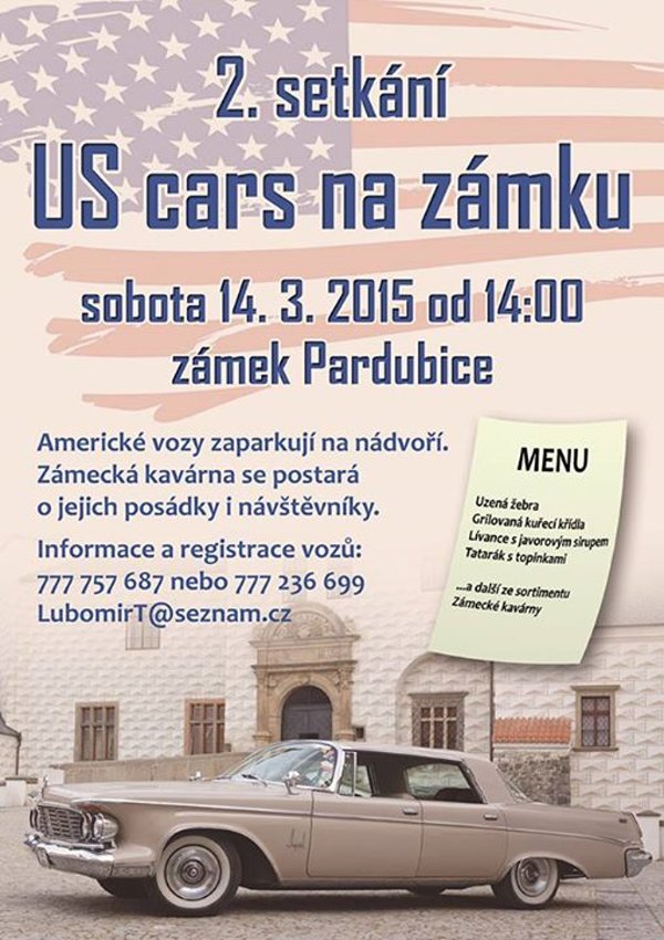Pardubický zámek ovládne Amerika!