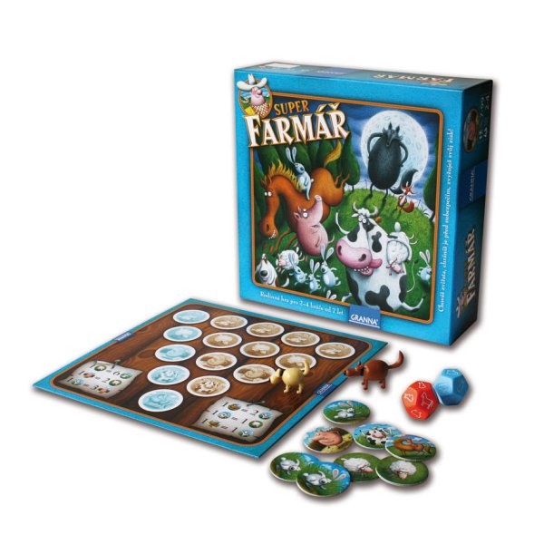 Rodinná hra Superfarmář de luxe