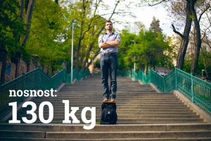 Nosnost konstrukce batohu je 130 kilogramů.