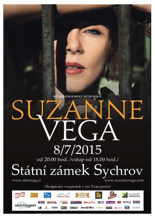 SOUTĚŽ o vstupenky na koncert SUZANNE VEGA na Sychrov
