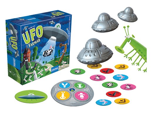 SOUTĚŽ o rodinnou hru UFOfarmář