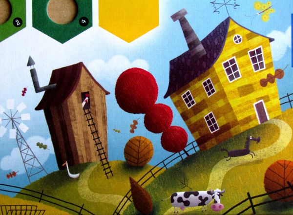 Ranč - detail herního plánu Ranč - detail herního plánu