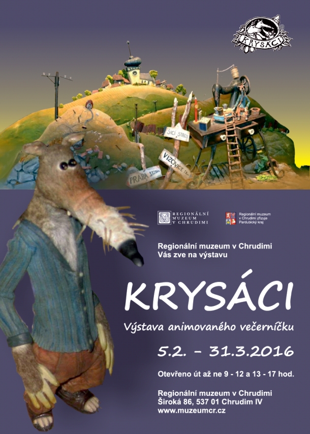 Krysáci v Chrudimi - plakát
