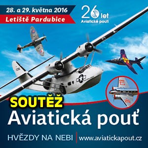 SOUTĚŽ o vstupenky na AVIATICKOU POUŤ
