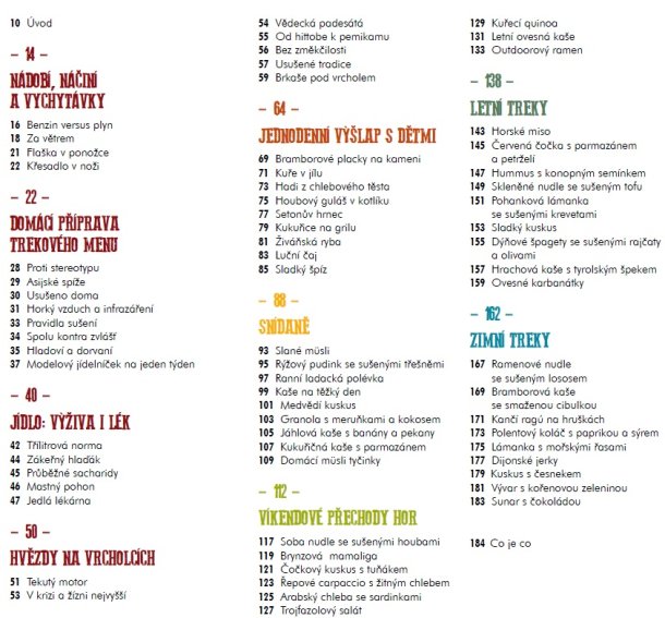 Outdoorová kuchařka