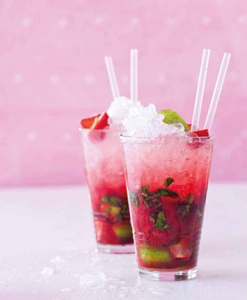 Jahodové mojito