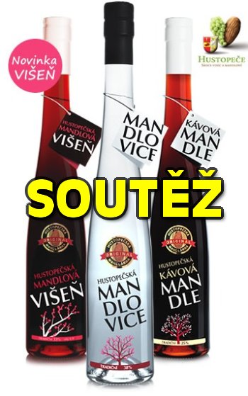 SOUTĚŽ o tři dárková balení z Hustopečské MANDLÁRNY SOUTĚŽ o tři dárková balení z Hustopečské MANDLÁRNY
