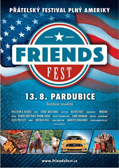 FRIENDS FEST – přátelský festival plný Ameriky