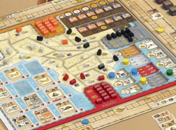 Strategická desková hra MOMBASA