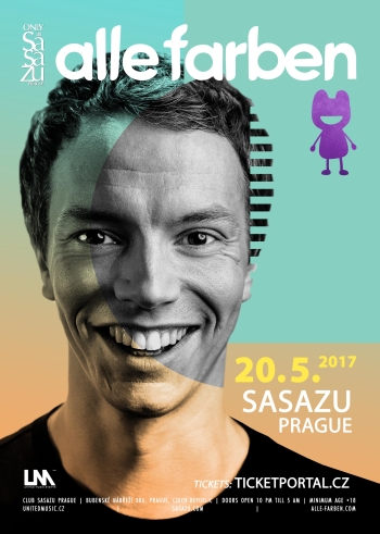 Alle Farben vystoupí v květnu v Praze