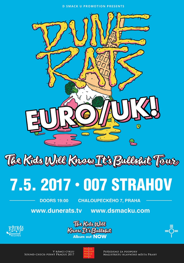 Dune Rats mají turné po Evropě Dune Rats mají turné po Evropě
