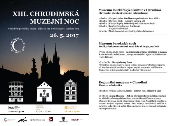 XIII. muzejní noc Chrudim