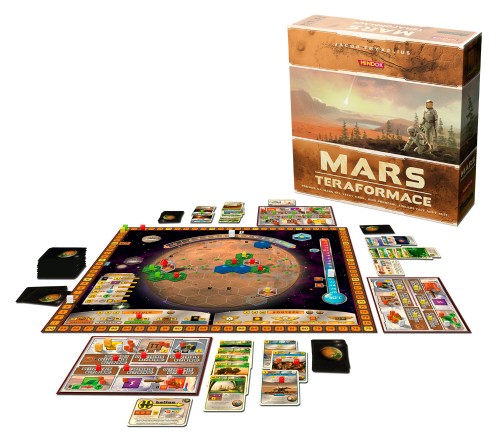 Soutěž o deskovou hru MARS: TERAFORMACE