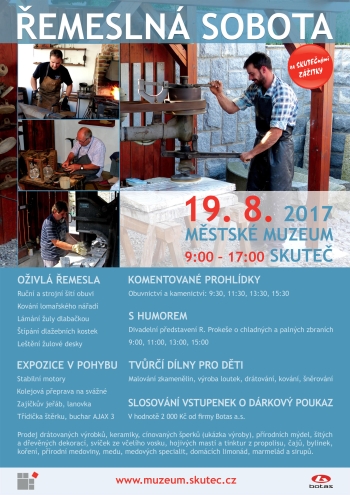 Řemesln&aacute; sobota opět ve Skutči
